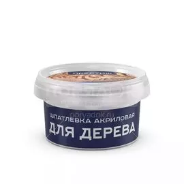 Шпатлевка Престиж, акриловая, по дереву, махагон, 0.3 кг