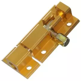 Шпингалет накладной, Apecs, 50 мм, DB-05-50-G, 00008272, золото