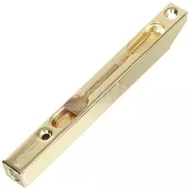 Шпингалет торцевой, ригель круглый, Apecs, 140 мм, FB-01-140-G, 12455, золото