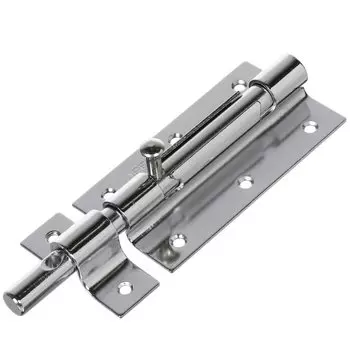 Шпингалет накладной, Apecs, 120 мм, DB-02-120-CR, 00011522, хром