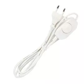 Шнур с диммером, Smartbuy, ШВВП, 2 жилы, 2х0.75 мм, 1.7 м, белый, SBE-06-P07-w