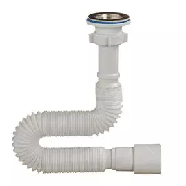 Сифон для мойки, 850 мм, 1" 1/4х40/50, полипропилен, с выпуском, Orio, А-3018