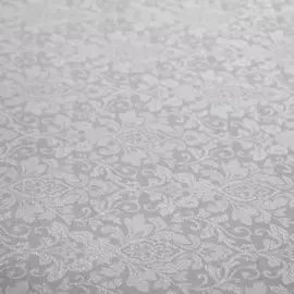 Скатерть 145х180 см, 100% хлопок, рогожка, 160 г/м2, АртДизайн, Вензель, серая
