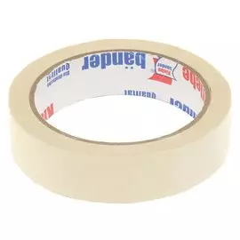 Лента малярная 25 мм, основа бумажная, 30 м, Klebebander, Kraft Premium, крепированная