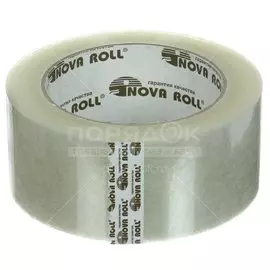 Скотч Nova Roll прозрачный 48 мм, 100 м