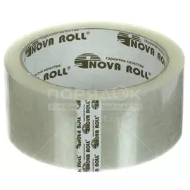 Скотч Nova Roll прозрачный 48 мм, 40 м