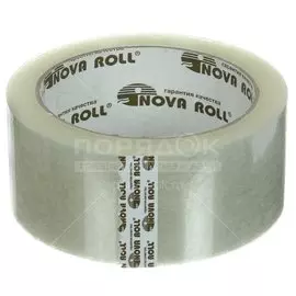 Скотч Nova Roll прозрачный 48 мм, 57 м