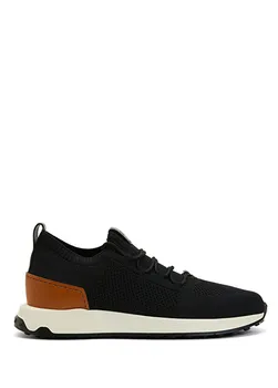 Мужские кожаные кроссовки Tod'S, черный