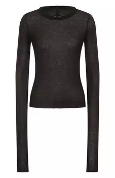 Лонгслив из вискозы и шелка Rick Owens
