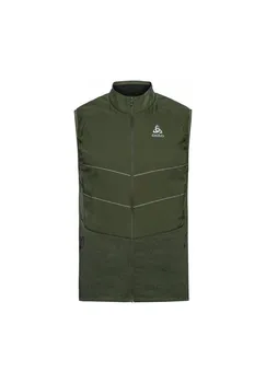 Беговой жилет run easy s-thermic Odlo, зеленый