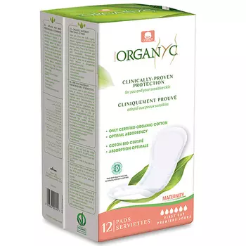 ORGANYC Прокладки для рожениц для первых дней