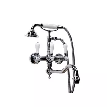 Смеситель для ванны Magliezza Bianco 50605-3-cr хром