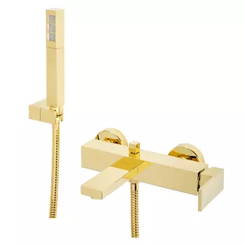 Смеситель для ванны с душем Migliore Kvant Gold 25391 золото