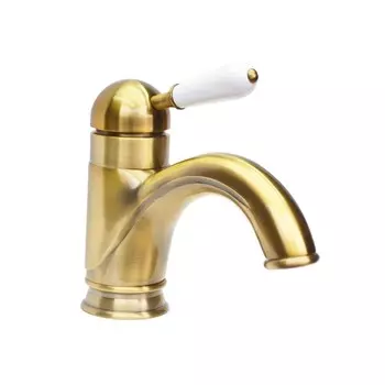 Смеситель для раковины Magliezza Bianco 50138-br бронза
