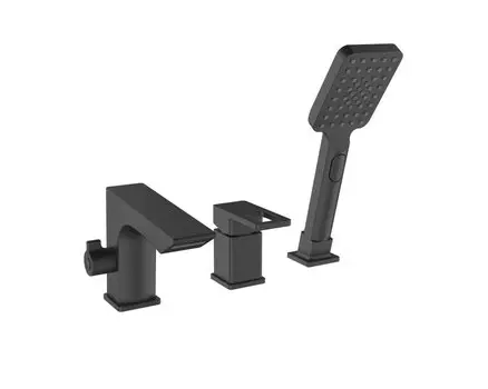 Смеситель для ванны Esko PB 355B черный матовый