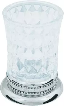 Стакан для зубных щеток Boheme Brillante 10441 хром