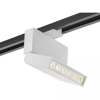 Однофазный трековый светильник светодиодный 220V AM Group TRACK AM330 12W WH 4000K