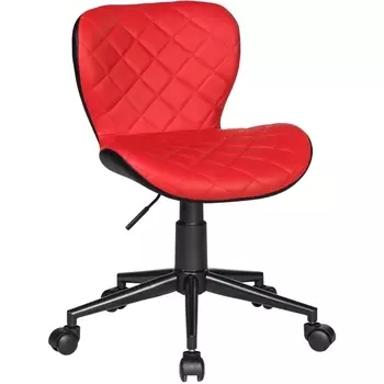 Офисное кресло для персонала (красно-чёрный) Dobrin 9700-LM 9700-LM, RORY, цвет красно-чёрный