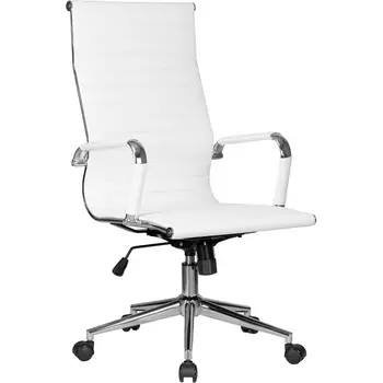 Офисное кресло для руководителей DOBRIN CLARK SIMPLE (белый) Dobrin