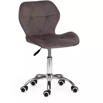 Офисное кресло Recaro (mod.007) серый (HLR 24) (металл, вельвет) (Tetchair)