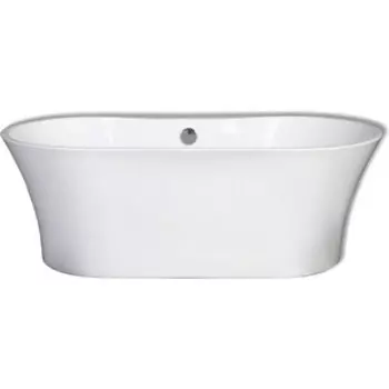 Акриловая ванна BelBagno 150x75 слив-перелив хром (BB201-1500-800)
