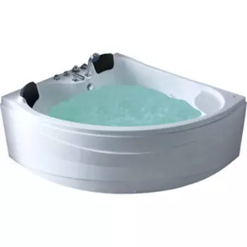 Акриловая ванна Gemy 150x150 с гидромассажем (G9041 B)