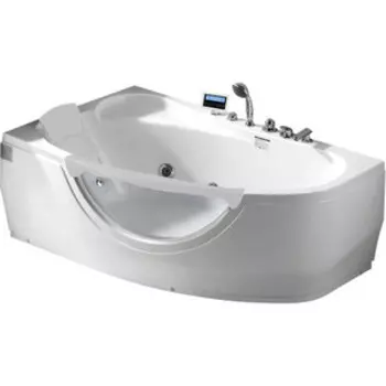 Акриловая ванна Gemy 171x99 с гидромассажем (G9046 II K L)