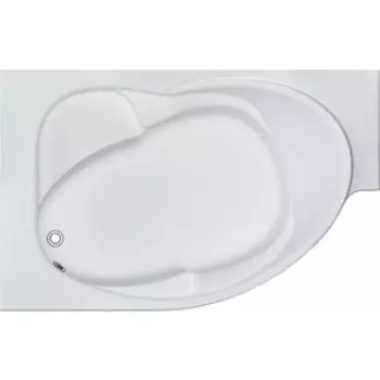 Акриловая ванна Marka One Ergonomika 175х110 левая, с каркасом (01эрг17511л, 03эрг17511)