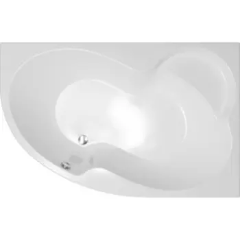 Акриловая ванна Triton Мари L 170x110 левая, на каркасе, с фронтальной панелью (Щ0000046666, Щ0000046127)