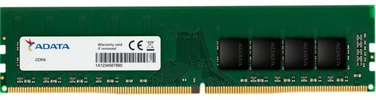 Память DDR4 DIMM 8Gb, 3200MHz, CL22, 1.2 В, ADATA (AD4U32008G22-SGN)