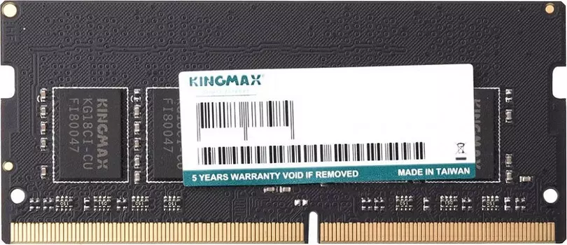 Память DDR4 SODIMM 16Gb, 2666MHz, CL19, 1.2 В, Kingmax (KM-SD4-2666-16GS)