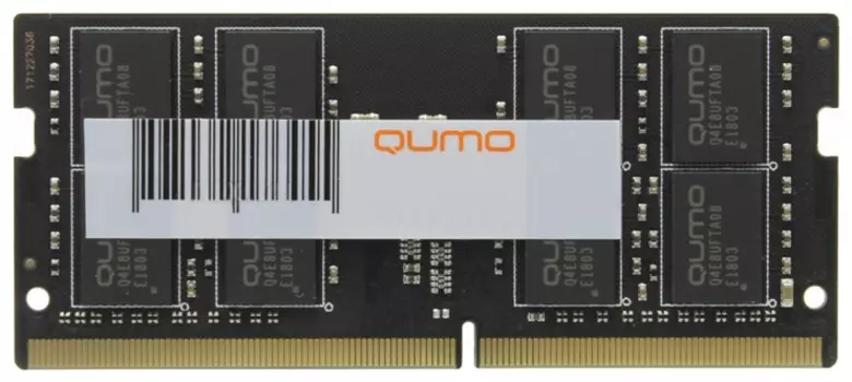 Память DDR4 SODIMM 32Gb, 3200MHz, CL22, 1.2 В, Qumo (QUM4S-32G3200N22)