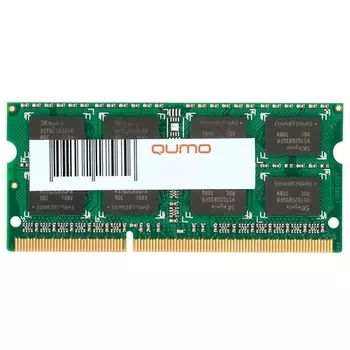 Память DDR4 SODIMM 4Gb, 2666MHz, CL19, 1.2 В, Qumo (QUM4S-4G2666C19)