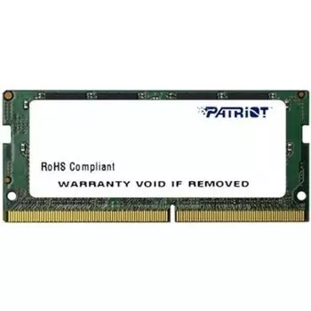 Память DDR4 SODIMM 8Gb, 2666MHz, CL19, 1.2 В, Patriot Memory, Signature (PSD48G266681S)