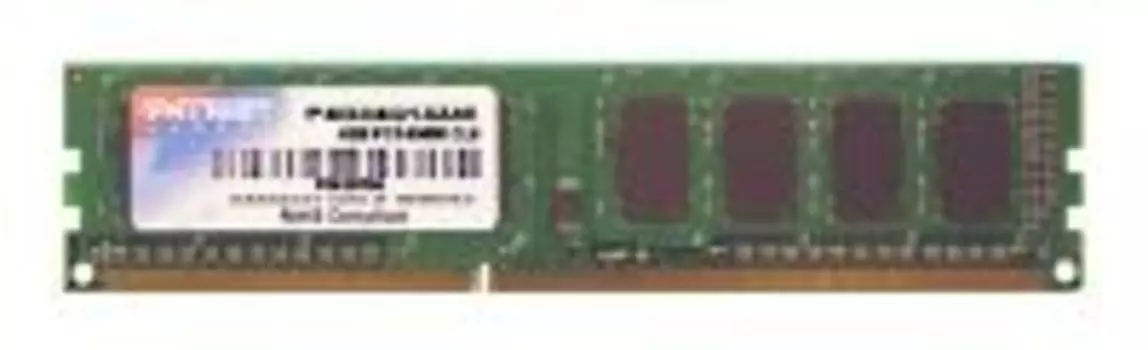 Память DDR3 DIMM 4Gb, 1333MHz, CL9, 1.5 В, Patriot Memory, Signature (PSD34G13332)