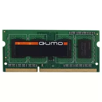 Память DDR3 SODIMM 4Gb, 1333MHz, CL9, 1.5 В, Qumo (QUM3S-4G1333C9)