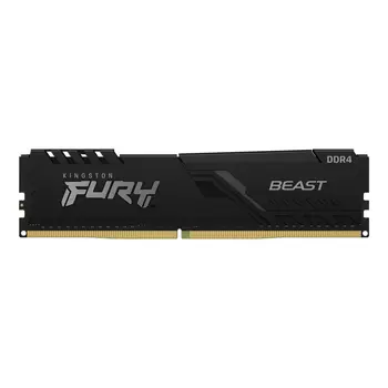 Память DDR4 DIMM 16Gb, 3200MHz, CL16, 1.35 В, Kingston, FURY Beast Black (KF432C16BB/16-SPBK)