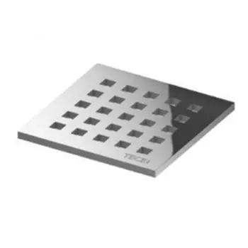 Декоративная решетка "quadratum" TECEdrainpoint S 150 мм, 366 50 09