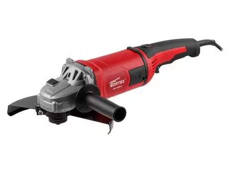 Двуручная углошлифмашина WORTEX AG 2326-2 в кор. (2100 Вт, диск 230х22 мм, плавный пуск, поворотная рукоятка) (AG2326200029)