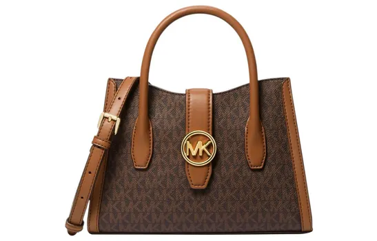 Сумка Gabby Canvas Portable Crossbody Bag, женская, цвет лесной орех MICHAEL KORS