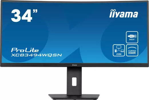 Монитор Iiyama XCB3494WQSN-B5 черный
