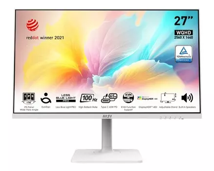 Монитор MSI Modern MD272QXPW белый