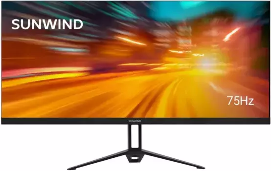 Монитор SunWind SM-29FI202 черный