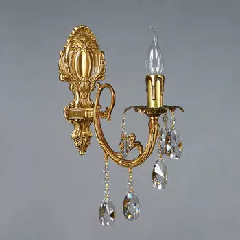 Бра AMBIENTE by BRIZZI 8888/1 AB Tear drop