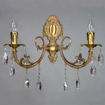 Бра AMBIENTE by BRIZZI 8888/2 AB Tear drop