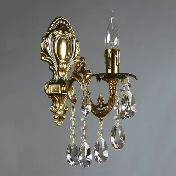 Бра AMBIENTE by BRIZZI 2118/1 PB Tear drop