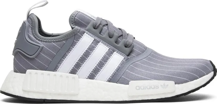 Кроссовки Adidas Bedwin & The Heartbreakers x NMD_R1 'Grey Pinstripe', серый