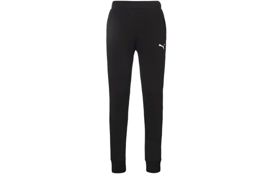 Puma Мужские трикотажные спортивные штаны, черный