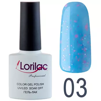 LORILAC Гель-лак для ногтей Marshmallow