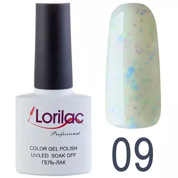 LORILAC Гель-лак для ногтей Marshmallow